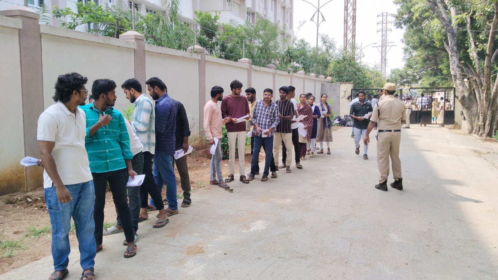 ఉచిత శిక్షణకు అభ్యర్థుల ఎంపిక పరీక్ష