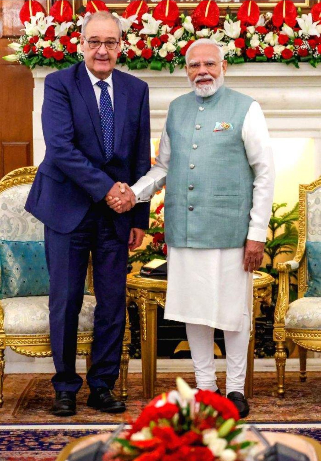 భారత్–స్విట్జర్లాండ్ మధ్య కీలక చర్చలు